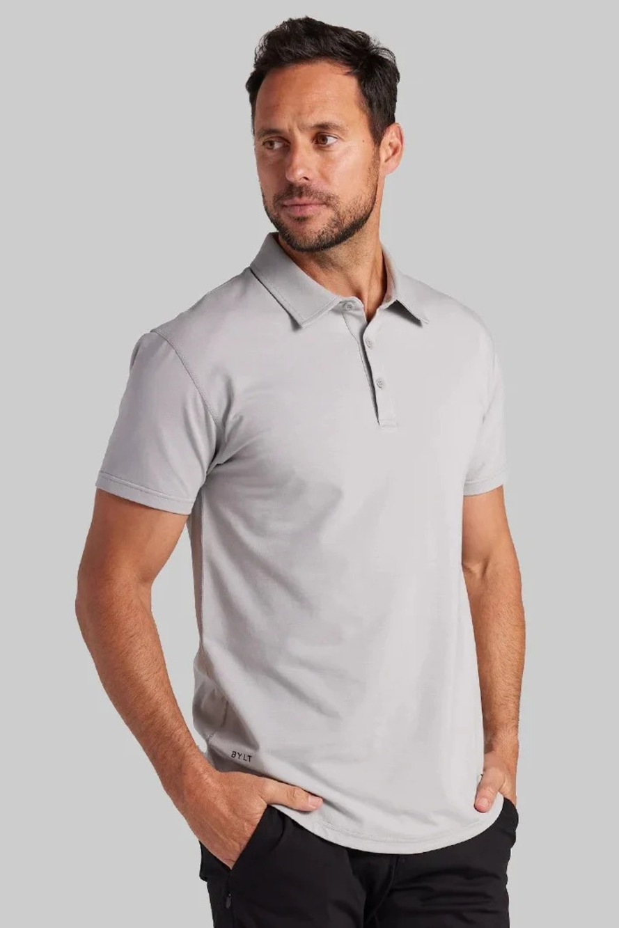 BYLT Storm Drop-Cut Lux 4-way Stretch Polo/33053